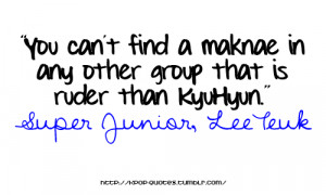 Quotes Wallpaper Super Junior...