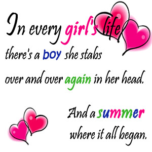 end of summer quote, in every girl's life quotes, quotes about ...
