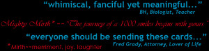Mighty Mirth Quotes and Testimonials