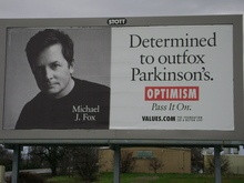 Michael J Fox is a hero. (From The Foundation for a Better Life)