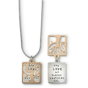 Love of Family Sustains Me, Inspirational Jewelry Quotes