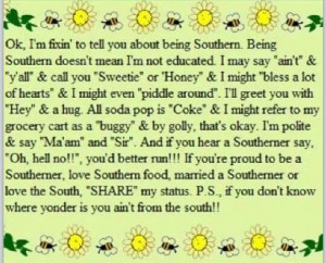 Being Southern