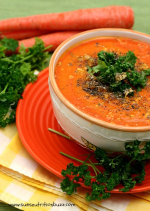 Carrot Ginger soup with Coconut Oil – Healing Winter Soup