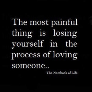 losing yourself