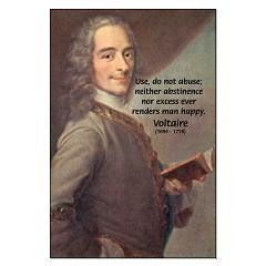 French Philosopher: Voltaire Posters