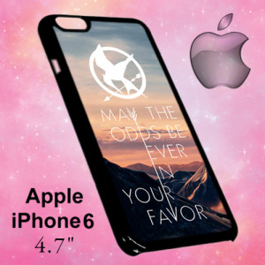 er1000 hunger games quote iphone 6 case