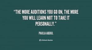 Audition Quotes
