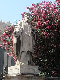 Statue in Catania , Sicily .