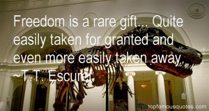 Favorite TT Escurel Quotes