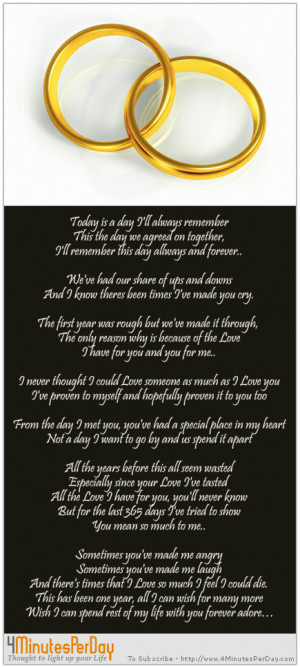 ... , in my life..” Thanks for giving me an a Day to remember