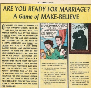 Are You Ready For Marriage 1950's Style
