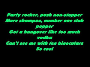 Wild Ones by Flo Rida- Party rocker, foot-show stopper More Chambord ...