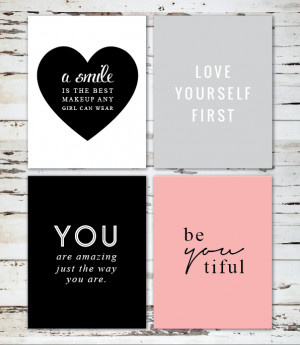Love Yourself Printables by Ashley Ella Design