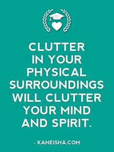 Organizing- Quotes & Sayings