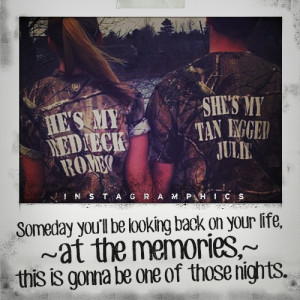 ... Look Back At The Memories Tim McGraw Quote graphic from Instagramphics