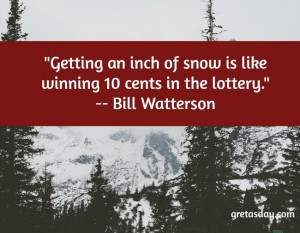 Funny Quotes About Spring Snow