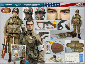 did wwii 101st airborne combat medics 1 6 scale action figure
