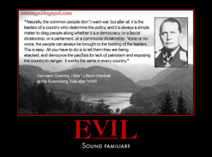 ... how to go to war of course the people don t want war but after all it