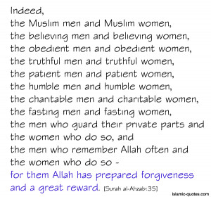 for them allah s forgiveness great reward