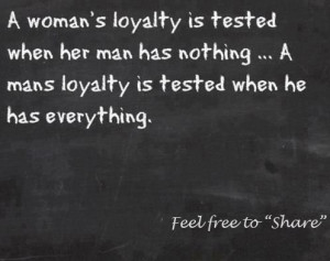 Loyalty and materialism