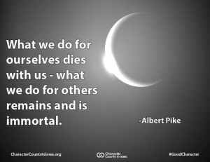 character #values #quote See more at CharacterCountsInIowa.org