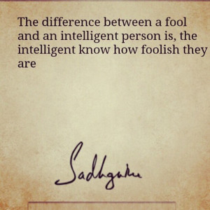 Intelligent Knows Intelligence Quotes