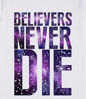 ... Die - Keep your faith in exploration with this cool galaxy print tee