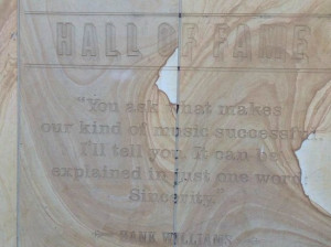 Country Music Hall of Fame and Museum Photo: Quotes from legends on ...