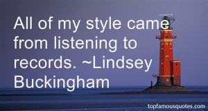 Favorite Lindsey Buckingham Quotes