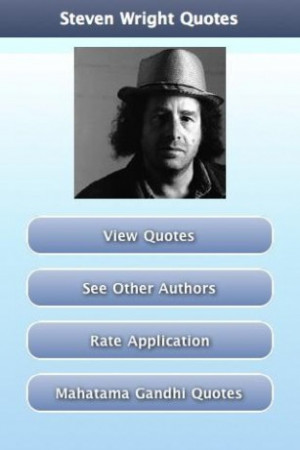 Steven Wright Quotes Screenshot 1