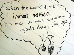 the saddest thing in the world is loving someone who