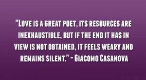 Giacomo Casanova Quote