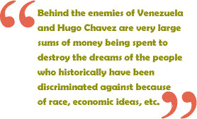 ... appeared in the Venezuela and Chavez Watch page of Trinicenter.com
