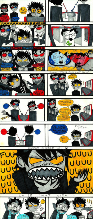 Bothering Karkat by turq-dorian