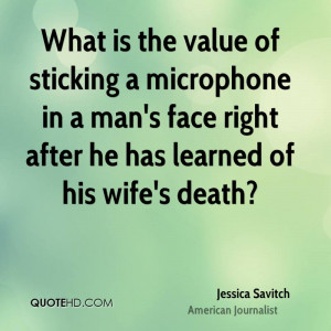 Jessica Savitch Death Quotes