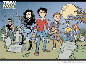 Teen Wolf Cartoon