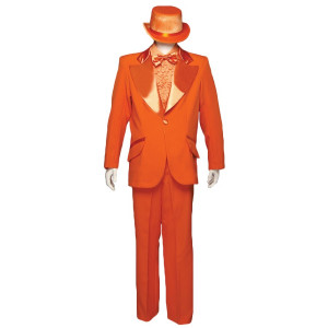 Dumb and Dumber Costume - 1970's Tuxedo - Orange Tuxedo