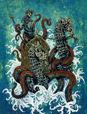 Displaying (20) Gallery Images For Kraken Sea Monster Tattoo...