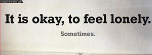 Facebook Sad Quote Cover Pic | FB Timeline Photo