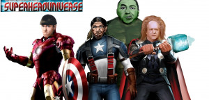 Three Stooges as the Avengers