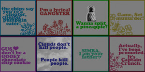 Gus Psych Quotes Pineapple...