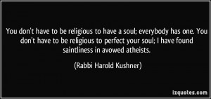 More Rabbi Harold Kushner Quotes