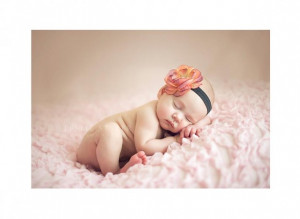 Family quotes newborn baby picture with cute capture of the sleep baby
