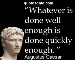 Augustus Caesar Quotes Augustus Caesar