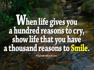 Reason to Smile Quotes