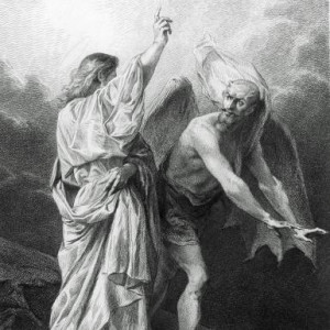 Satan Tempts Jesus in the Wilderness. Getty Images
