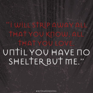 The Darkling...ack this quote gave all the kind of emotions that I ...