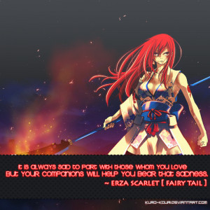 Erza Scarlet Quotes Quote erza scarlet by