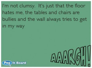 not clumsy