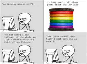 ... response came an outpouring of Oreo love. One user, Matthew Merix